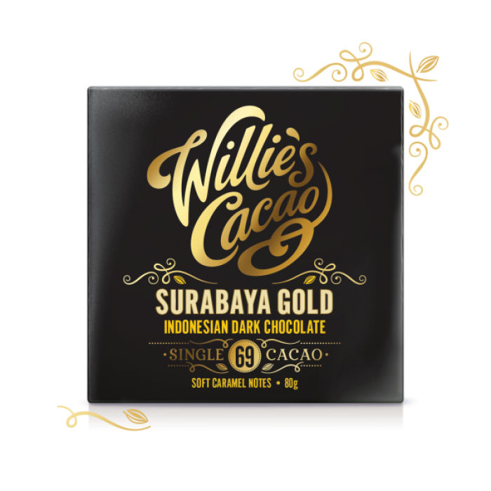 Шоколад Indonesian Gold, Javan light breaking, черный, 69%, 50 гр.
